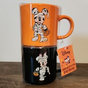 Disney Halloween Mickey And Minnie Mugs